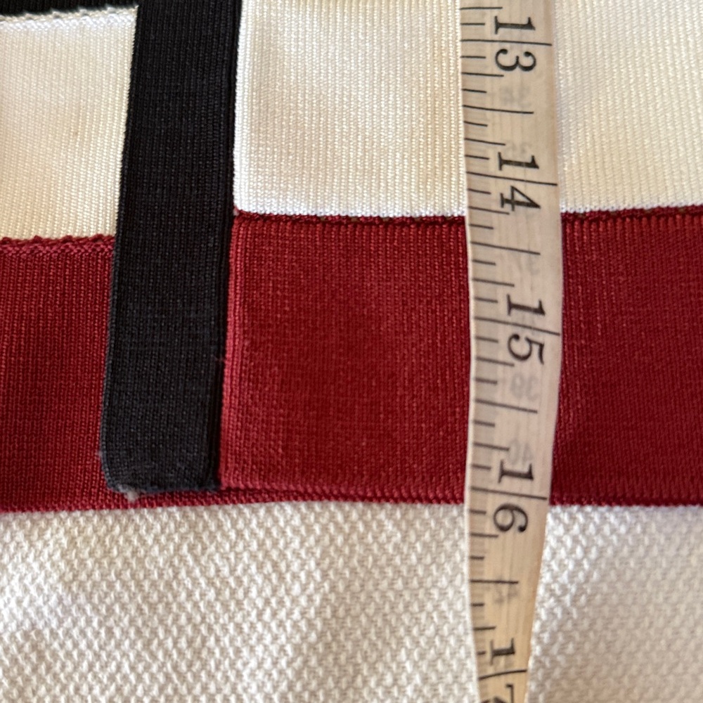 Karen Millen Bold Striped Cardigan Cropped Size XS - Picture 9 of 11